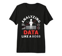 Analyse des données comme Un analyste de données de codeur de Programmation Patron T-Shirt Haut de Gamme