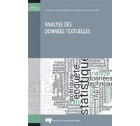 Analyse des données textuelles - Ludovic Lebart - Presses Universite Du Quebec - broché - Etude