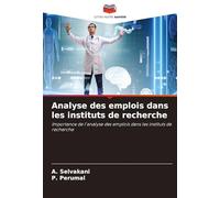 Analyse des emplois dans les instituts de recherche