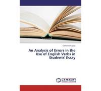 Analyse des erreurs dans l'utilisation des verbes anglais dans les dissertations des étudiants