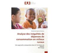 Analyse Des Inégalités De Dépenses De Consommation En Milieux Ruraux