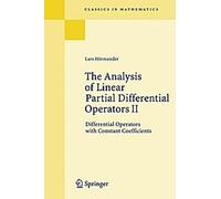 Analyse des opérateurs différentiels partiels linéaires 2