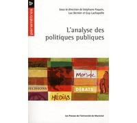 Analyse des politiques publiques (L')