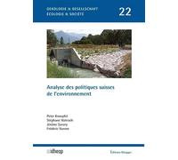 Analyse des politiques suisses de l'environnement
