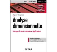 Analyse dimensionnelle Principes de base, méthodes et applications - Stéphane Champmartin - Dunod - broché - Scolaire / Universitaire