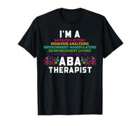 Analyse du comportement appliquée Thérapeute Humour Data Scientist T-Shirt