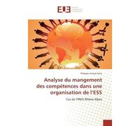 Analyse du mangement des compétences dans une organisation de l'ESS - Philippe Arnaud Zeho - Universitaires Europeennes - broché - Essai
