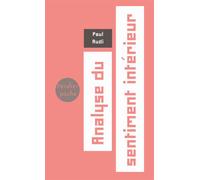 Analyse du sentiment intérieur - Paul Audi - Verdier - broché - Essai