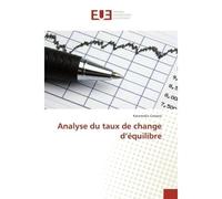 Analyse du taux de change d'équilibre - Karamoko Camara - Universitaires Europeennes - broché - Essai