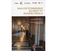 Analyse Économique Du Droit Et Matière Pénale