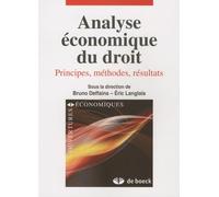 Analyse Économique Du Droit - Principes, Méthodes, Résultats