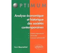 Analyse économique et historique des sociétes contemporaines