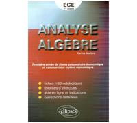 Analyse Et Algèbre 1ère Année Ece