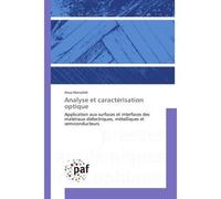 Analyse et caractérisation optique - Aïssa Manallah - P.academiques Francophones - broché - Essai