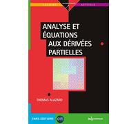 Analyse et équations aux dérivées partielles - Thomas Alazard - Edp Sciences - broché - Scolaire / Universitaire