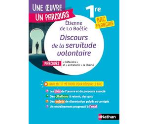 Analyse et étude de l'oeuvre - Discours de la servitude volontaire, La Boétie -Réussir son BAC Français 1re 2027 - Parcours associé « Défendre » et « ... « Défendre » et « entretenir » la liberté.
