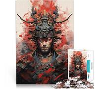 Analyse et logique l'art du samouraï Puzzle 1000 pièces pour Adolescents 50x75cm avec Affiche et Feuille de Questions correspondantes à partir de 14 Ans