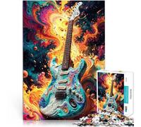 Analyse et logique Rêve de Guitare Puzzle de 1000 pièces pour Adultes 50x75cm Activités Amusantes à la Maison, Cadeaux d'anniversaire, Cadeaux de Voyage,