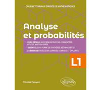 Analyse et probabilités: Cours et travaux dirigés de mathématiques L1