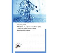 Analyse et rationalisation des réseaux piézométriques - Horriche-F - P.academiques Francophones - broché - Essai