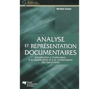 Analyse et representation documentaires - Michèle Hudon - Presses Universite Du Quebec - broché - Essai