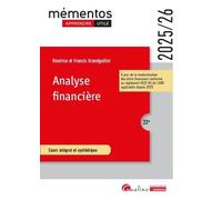Analyse Financière - Cours Intégral Et Synthétique