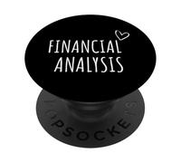 Analyse financière Lover Men Women Data Charts Investing PopSockets PopGrip Adhésif