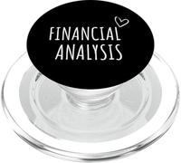 Analyse financière Lover Men Women Data Charts Investing PopSockets PopGrip pour MagSafe
