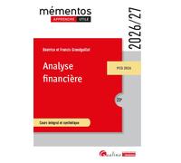 Analyse financière PCG 2026 - Cours intégral et synthétique - Francis Grandguillot - Gualino Eds - broché - Etude