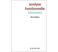 Analyse fonctionnelle élémentaire Michel Willem (Auteur)