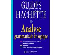 Analyse grammaticale et logique