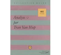 Analyse Hec 2e Année - Tome 2