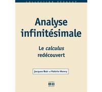 Analyse infinitésimale Valérie Henry (Auteur), Jacques Bair (Auteur)