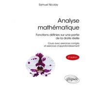 Analyse Mathématique - Fonctions Définies Sur Une Partie De La Droite Réelle