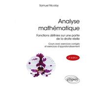 Analyse Mathématique - Fonctions Définies Sur Une Partie De La Droite Réelle