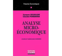 Analyse microéconomique