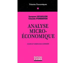 Analyse microéconomique