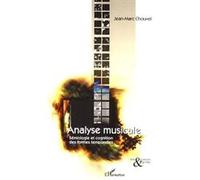 Analyse musicale: Sémiologie et cognition des formes temporelles