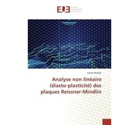 Analyse non linéaire (élasto-plasticité) des plaques Reissner-Mindlin elasto-plasticite) des plaques reissne - Kamel Meftah - Universitaires Europeennes - broché - Etude