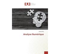 Analyse Numérique - Christo Iliev - Universitaires Europeennes - broché - Etude
