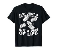 Analyse Spatiale Cartographie Géomatique - Technicien Sig T-Shirt