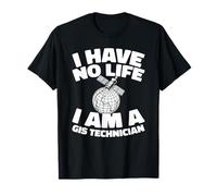 Analyse Spatiale Géomatique Cartographie - Technicien Sig T-Shirt