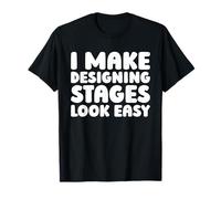 Analyse Statistique Données - Décorateur De Théâtre T-Shirt