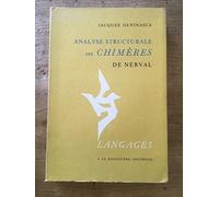 Analyse structurale des chimeres de nerval