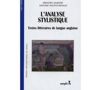 Analyse stylistique. textes littéraires de langue anglaise