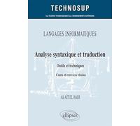 Analyse syntaxique et traduction: Outils et techniques