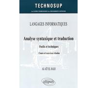 Analyse syntaxique et traduction: Outils et techniques