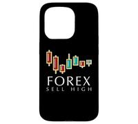 Analyse Technique élevée de la Vente sur Le Forex et état d'esprit de Croissance Coque pour iPhone 15 Pro