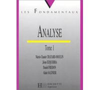 Analyse, tome 1