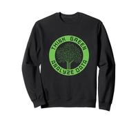 Analyser Eco Data Climate Scientist Analyste Programmeur Terre Sweatshirt